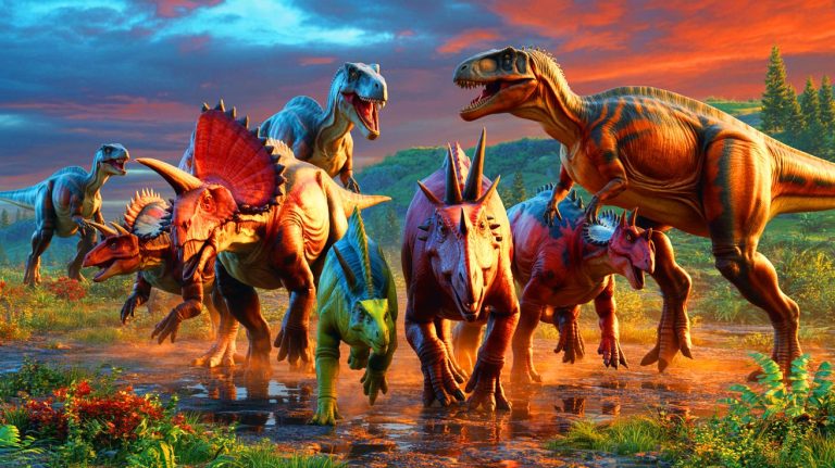 „Diese Entdeckung wird die Geschichte neu schreiben!“: Erstaunliche 76-Millionen-Jahre-alte Dinosaurierspuren enthüllen erstes Mehr-Arten-Herdenverhalten