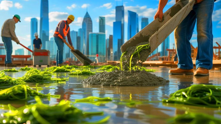 „Dieses Algenwunder Revolutioniert Beton!“: Forscher Senken Zementemissionen und Machen Bauindustrie Nachhaltiger und umweltfreundlicher