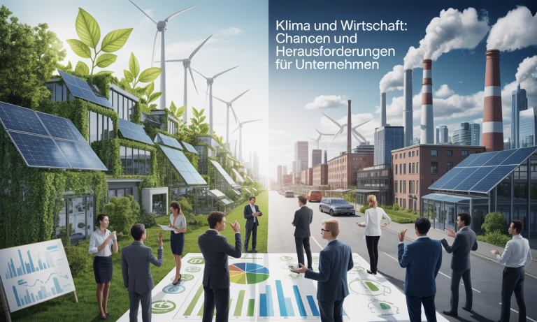 Klima und Wirtschaft: Chancen und Herausforderungen für Unternehmen